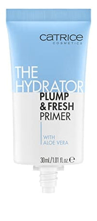 كاتريس برايمر | أساس مكياج مرطب يدوم طويلاً بالصبار Catrice | The Hydrator Plump & Fresh Primer | Long Lasting, Moisturizing Make Up Base with Aloe Vera | Vegan & Cruelty Free | Made Without Oil, Silicone, Parabens, Fragrance, Microplastics & Alcohol