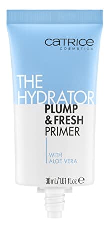 كاتريس برايمر | أساس مكياج مرطب يدوم طويلاً بالصبار Catrice | The Hydrator Plump & Fresh Primer | Long Lasting, Moisturizing Make Up Base with Aloe Vera | Vegan & Cruelty Free | Made Without Oil, Silicone, Parabens, Fragrance, Microplastics & Alcohol