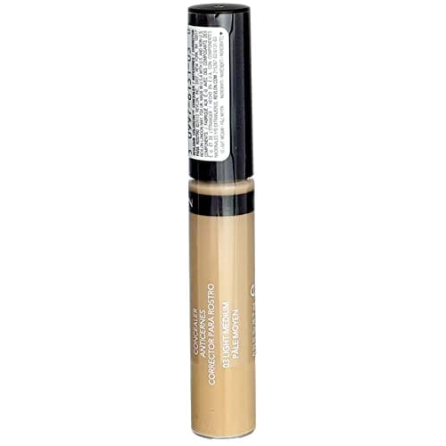 ريفلون كولور ستاي خافي عيوب خفيف متوسط 0.21 أونصة (عبوة من 4 قطع) Revlon ColorStay Concealer, Light Medium 0.21 oz (Pack of 4)