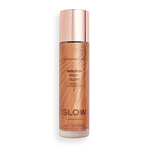 ميك اب ريفوليوشن مولتن بودي جلو برونز Makeup Revolution, Molten Body Glow, Bronze, 100ml