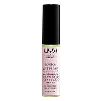 مكياج احترافي لمعان الشفاه بزيت بذور القنب ساتيفا NYX PROFESSIONAL MAKEUP Bare With Me Cannabis Sativa Seed Oil Lip Conditioner Gloss