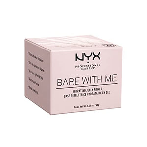 برايمر جيلي مرطب من إن واي إكس بروفيشنال ميك أب برايمر نباتي للوجه NYX PROFESSIONAL MAKEUP Bare With Me Hydrating Jelly Primer, Vegan Face Primer