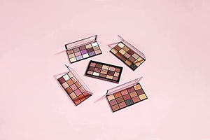 ميك أب ريفوليوشن - باليت مكياج معاد تحميل مجموعة ظلال عيون تحتوي على 15 ظلال Makeup Revolution Reloaded Palette, Makeup Eyeshadow Palette, Includes 15 Shades, Lasts All Day Long, Cruelty Free, Iconic 3.0, 16.5g