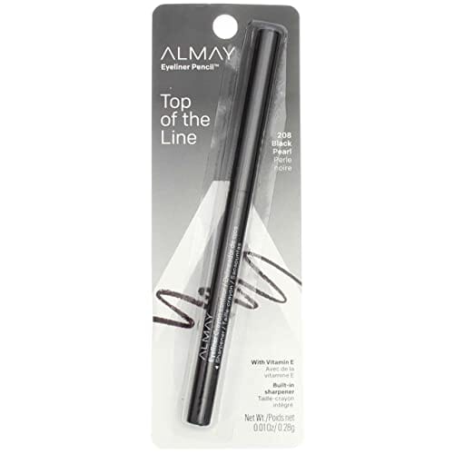 قلم تحديد عيون مكثف بلاك بيرل Almay Intense i-Color Liner, Black Pearl [003], 0.009 (Pack of 12)