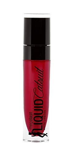 أحمر شفاه سائل غير لامع من ويت إن وايلد ميغالاست كاتسويت Wet n Wild Megalast Catsuit Matte Liquid Lipstick, Lip Color Makeup, Moisturizing Creamy Formula, Smudge Proof, Long Lasting, Red Missy and Fierce