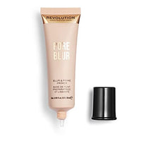 كريم أساس ميك أب ريفوليوشن بور بلور برايمر لتقليل المسام Makeup Revolution Pore Blur Primer, Pore Minimizer Cream, Makeup Primer With Vitamin E To Nourish Skin, 0.95fl.oz/28ml