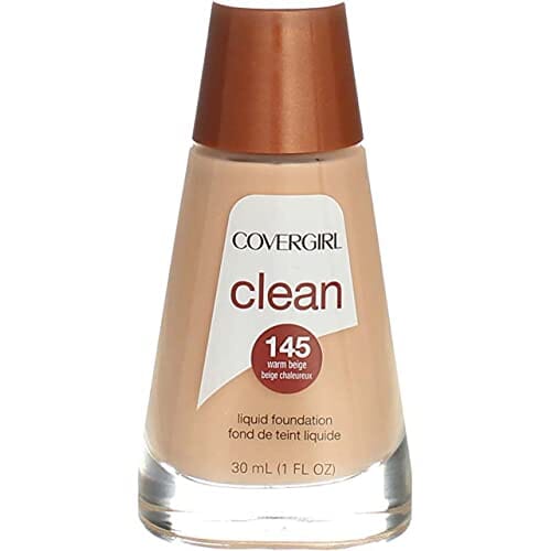 مكياج سائل نظيف بيج دافئ Covergirl 145 Warm Beige Clean Liquid Make Up