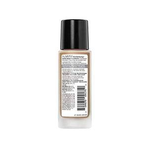 كريم أساس غير لامع سكين بيرفكتينج كومفورت من ألماي Almay Skin Perfecting Comfort Matte Foundation, Hypoallergenic, Cruelty Free, Fragrance-Free, Dermatologist Tested Liquid Makeup, Neutral Toasty Beige, 1 Fluid Ounce (Pack of 2)