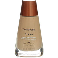 مكياج سائل كريمي طبيعي ونظيف Cover Girl 00412 120crmnat Creamy Natural Clean Liquid Make Up