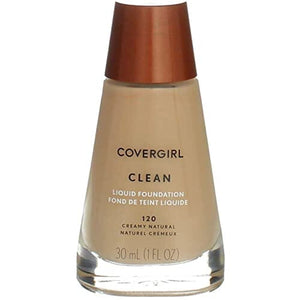 مكياج سائل كريمي طبيعي ونظيف Cover Girl 00412 120crmnat Creamy Natural Clean Liquid Make Up