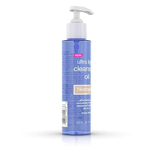 زيت تنظيف خفيف للغاية من نيوتروجينا Neutrogena Ultra-Light Cleansing Oil, 4.0 Fluid Ounce