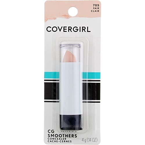 كوفر جيرل - خافي عيوب البشرة سموثرز (عبوة من 4 قطع) CoverGirl Smoothers Concealer, Fair [705], 0.14 oz (Pack of 4)