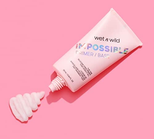 برايمر برايم فوكوس إمبوسيبل من ويت إن وايلد بلمسة نهائية غير لامعة شفاف Wet n Wild Prime Focus Impossible Primer Hydrating Matte Finish, Clear, 0.84 Fl Oz