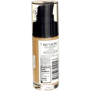 ريفلون كولور ستاي كريم أساس للبشرة الدهنية المختلطة جولدن كراميل 360 Revlon ColorStay Makeup Foundation For Combination Oily Skin, Golden Caramel 360, SPF 15, 1 fl oz (Pack of 1)