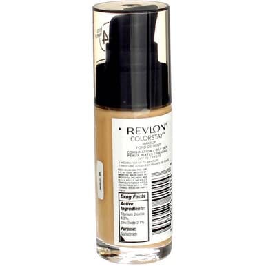 ريفلون كولور ستاي كريم أساس للبشرة الدهنية المختلطة جولدن كراميل 360 Revlon ColorStay Makeup Foundation For Combination Oily Skin, Golden Caramel 360, SPF 15, 1 fl oz (Pack of 1)