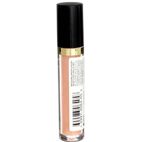 ريفلون سوبر لستروس ملمع شفاه سنو بينك 13 أونصة (عبوة من 5 قطع) Revlon Super Lustrous Lip Gloss, Snow Pink .13 oz (Pack of 5)