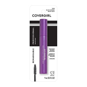 ماسكارا احترافية باللون الأسود والبني تدوم طويلاً COVERGIRL Professional & Remarkable Mascara Black Brown, Long Lasting, 0.3 Fl Oz, Smudge-Proof Mascara, Voluminous Mascara, Lengthening Mascara, Resists Swipes and Smears, Darkens and Defines All Day