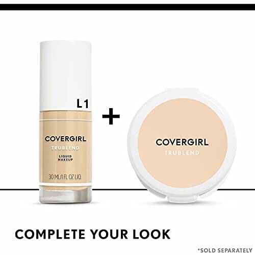 بودرة مضغوطة قابلة للمزج من كوفرجيرل COVERGIRL, truBlend Pressed Blendable Powder, Translucent Fair, .39 oz, 1 Count (Packaging May Vary)