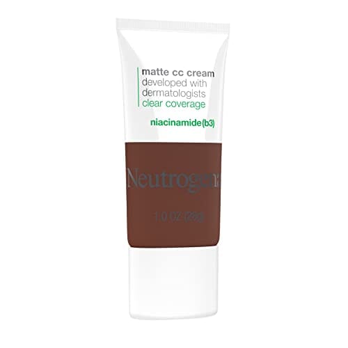 نيوتروجينا كريم تصحيح اللون ذو التغطية الواضحة 1.0 أوقية. 10.0 / سيينا (حزمة من 2) Neutrogena Clear Coverage Color Correcting Cream 1.0 oz. 10.0 / Sienna (Pack of 2)