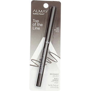 قلم تحديد العيون من ألماي بني [207] 0.01 أونصة (عبوة من 6 قطع) ALMAY Eyeliner Pencil, Brown [207], 0.01 oz ( Pack of 6)