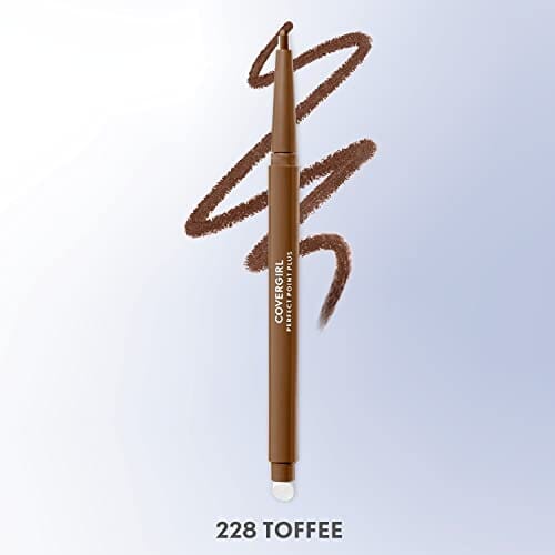 محدد عيون بيرفكت بوينت بلس من كوفرجيرل - قلم تحديد العيون - توفي COVERGIRL Perfect Point Plus Eyeliner – Eyeliner Pencil - Toffee, 230mg (0.008 oz)