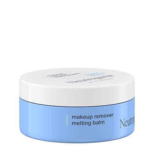 بلسم مزيل المكياج من نيوتروجينا إلى الزيت مع فيتامين E بلسم لطيف ومغذي Neutrogena Makeup Remover Melting Balm to Oil with Vitamin E, Gentle and Nourishing Makeup Removing Balm for Eye, Lip, or Face Makeup, Travel-Friendly for On-the-Go, 2.0 ounces