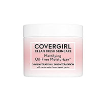 مرطب خالي من الزيوت كلين فريش للعناية بالبشرة من كوفرجيرل COVERGIRL Clean Fresh Skincare Mattifying Oil-Free Moisturizer, Shelf Pack of 2