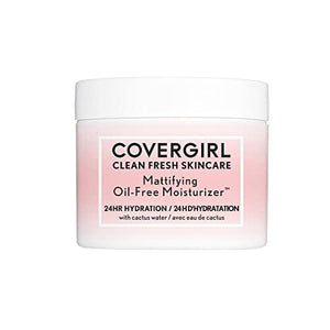 مرطب خالي من الزيوت كلين فريش للعناية بالبشرة من كوفرجيرل COVERGIRL Clean Fresh Skincare Mattifying Oil-Free Moisturizer, Shelf Pack of 2