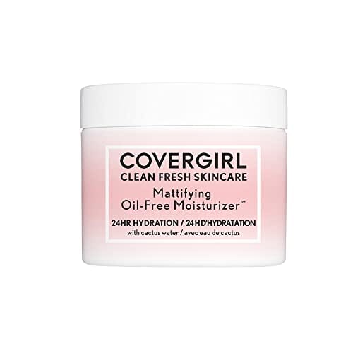 مرطب خالي من الزيوت كلين فريش للعناية بالبشرة من كوفرجيرل COVERGIRL Clean Fresh Skincare Mattifying Oil-Free Moisturizer, Shelf Pack of 2