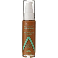 كريم أساس شفاف من شركة ألماي Almay Clear Complexion Make Myself Clear Foundation Makeup, Caramel 800, 1 fl oz