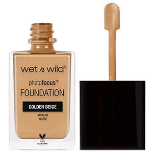 ماركوينز ويت إن وايلد كريم أساس فوتوفوكس بيج ذهبي Markwins Wet'N Wild Photofocus Foundation Golden Beige