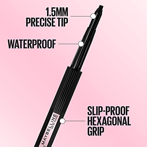 قلم تحديد العيون هايبر ايزي نو سليب من ميبيلين نيويورك Maybelline New York Hyper Easy No Slip Pencil Eyeliner Makeup, Medium Brown, 0.001 oz.