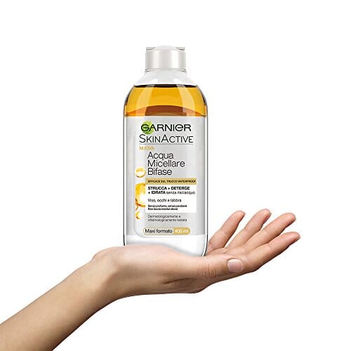 غارنييه: ماء ميسيلار مع منظف يومي بزيت الأرغان Garnier : Micellar Water with Argan Oil Daily Detergent, 400 ml