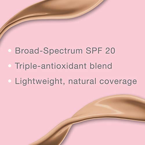 كريم أساس مكياج سائل صحي للبشرة من نيوتروجينا Neutrogena Healthy Skin Liquid Makeup Foundation, Broad Spectrum SPF 20 Sunscreen, Lightweight & Flawless Coverage Foundation with Antioxidant Vitamin E & Feverfew, 115 Cocoa, 1 fl. oz