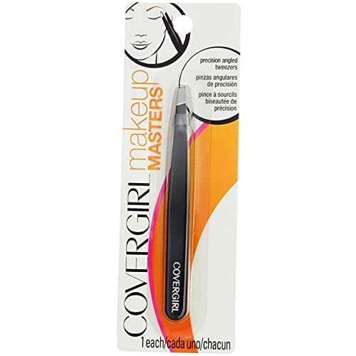 ملقاط بزاوية دقيقة من كوفر جيرل - ميك أب ماسترز - 2 في كل علبة CoverGirl Makeup Masters Precision Angled Tweezer -- 2 per case.