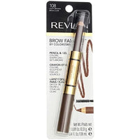 ريفلون براو فانتاسي قلم جل وجل بني فاتح [108] (عبوة من 7 قطع) Revlon Brow Fantasy Pencil & Gel, Light Brown [108], 0.04 oz (Pack of 7)