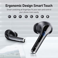 سماعات أذن لاسلكية تعمل بتقنية البلوتوث مع ميكروفون True Wireless Earbuds CALCINI Bluetooth 5.3 with Microphone, TWS Ear-buds In-ear Headphones with Charging Case,Waterproof Cordless Blue-tooth Earphones for Samsung,Android,iPhone,Running,Sport Workout