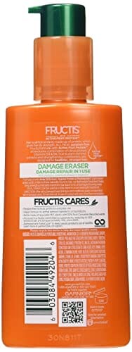 علاج تقوية للشعر التالف Garnier Fructis Damage Eraser Liquid Strength Treatment, Damaged Hair, 5 fl. oz.