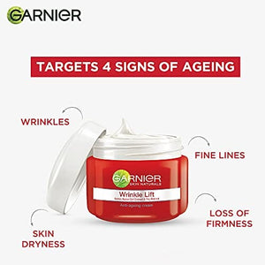 كريم غارنييه ليفت المضاد للشيخوخة 40 جم Garnier Wrinkle Lift Anti-Ageing Cream 40g