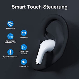 سماعات أذن لاسلكية ، سماعات أذن بلوتوث Wireless Earbuds,Bluetooth 5.3 Earbuds,Air Buds Pods 36H Playtime IPX7 Waterproof Sport Headphones,Pop-ups Auto Pairing Hi-Fi Stereo Sound Headset for Airpods case/iPhone/Samsung/Android