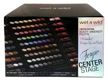 باليت تجميل ويت ان وايلد فيرغي ستيج بيوتي يونيفيرسيتي للوجه 130 ظلال Wet N Wild Fergie Center Stage Beauty University Face Palette Makeup 130 Shades