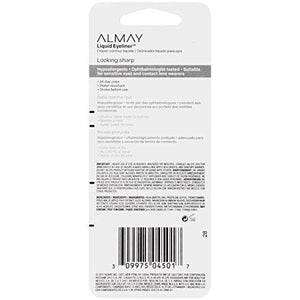 قلم تحديد العيون السائل من ألماي Almay Liquid Eyeliner, Black 221, 0.1 Ounce