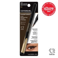 محدد عيون سائل لتعزيز الرموش من كوفرجيرل COVERGIRL Exhibitionist Lash Enhancing Liquid Eyeliner, Rich Brown, Shelf Pack of 2