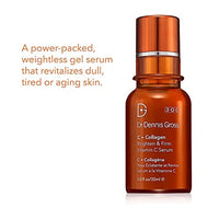 كولاجين لتفتيح وشد للبشرة الباهتة  Dr. Dennis Gross C + Collagen Brighten & Firm Vitamin C Serum: for Dull Complexion, Wrinkles, Uneven Tone and Texture, 1.0 fl oz