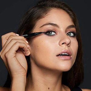 محدد عيون سائل دقيق من نيوتروجينا بالعسل وجوز الهند Neutrogena Precision Liquid Eyeliner with Honey & Coconut, Hypoallergenic, Smudge- & Water-Resistant Eyeliner Makeup for Precise Application, Jet Black, 0.013 fl. oz