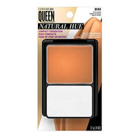 كوفرجيرل - كريم أساس مضغوط من كوين ناتشورال هيو COVERGIRL Queen Natural Hue Compact Foundation Rich Sand, .4 oz (packaging may vary)