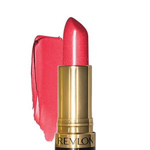 ريفلون سوبر لوستروس أحمر شفاه بفيتامين هـ وزيت الأفوكادو Revlon Super Lustrous Lipstick with Vitamin E and Avocado Oil, Pearl Lipstick in Pink, 425 Softsilver Red, 0.15 oz