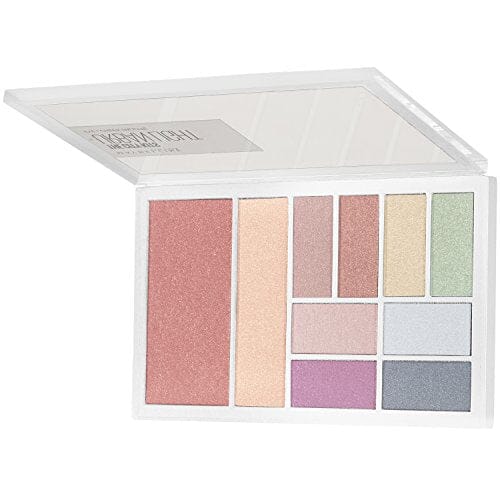 باليت العيون والخدود من مايبيلين نيويورك ذا سيتي كيتس الكل في واحد Maybelline New York The City Kits All-in-One Eye & Cheek Palette, Urban Light, 0.42 oz.