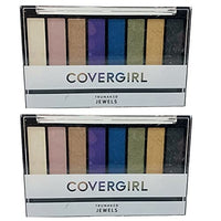 مجموعة من 2 لوحة ظلال عيون Pack of 2 Covergirl Trunaked Jewels Eyshadow Palette