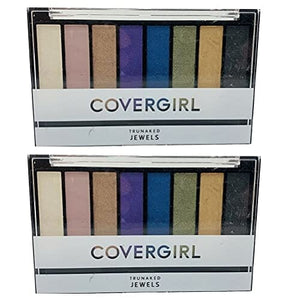 مجموعة من 2 لوحة ظلال عيون Pack of 2 Covergirl Trunaked Jewels Eyshadow Palette